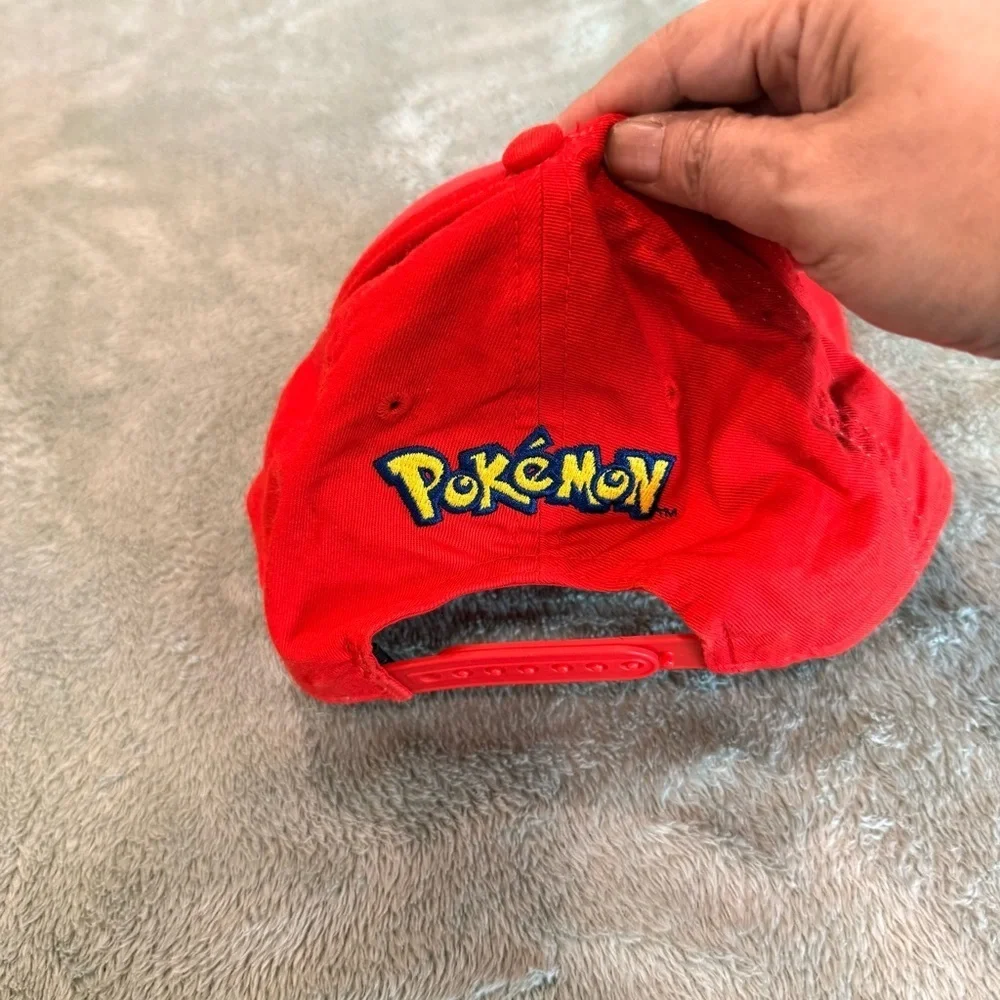 Pokemon Red and White Kids Hat OS